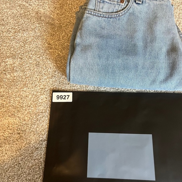 Levi's 550 jeans Womens Relaxed Fit Tapered usa vintage Light Wash 31X28 mom - Picture 8 of 8